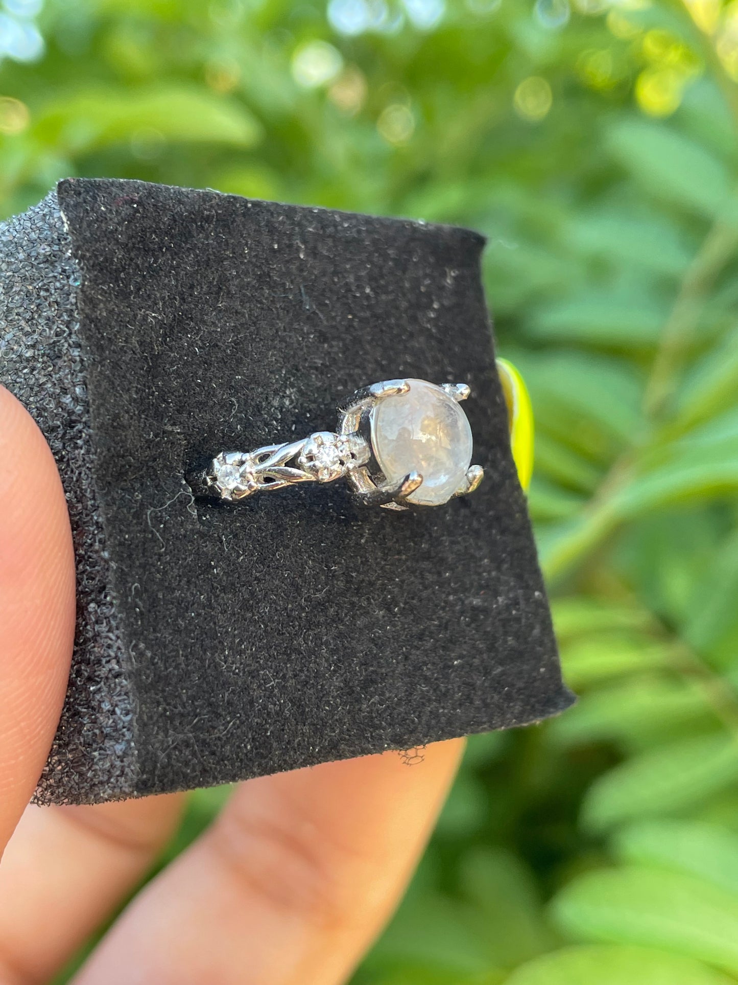 Moonstone .925 Sterling Silver Ring