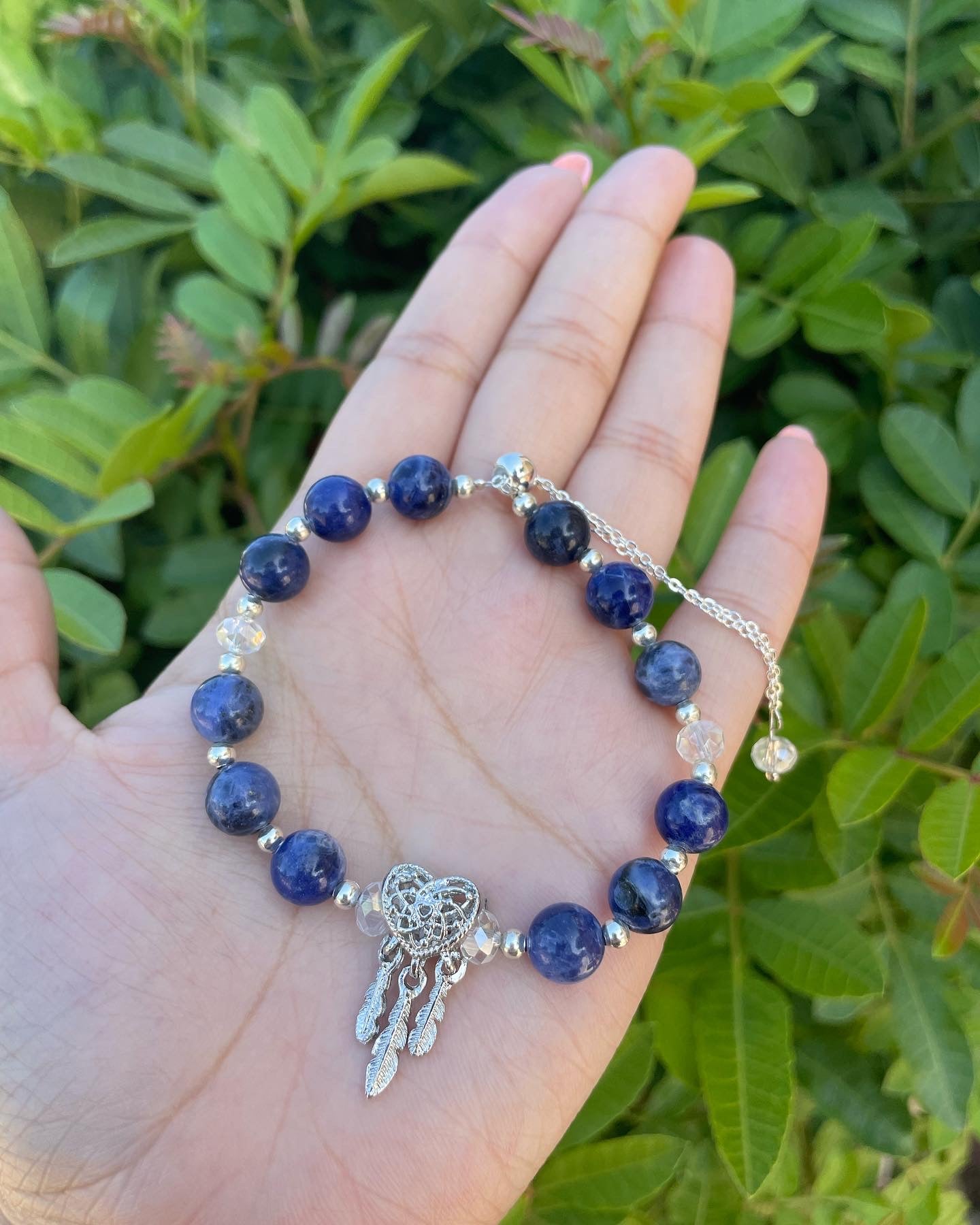Sodalite Dreamcatcher Bracelet
