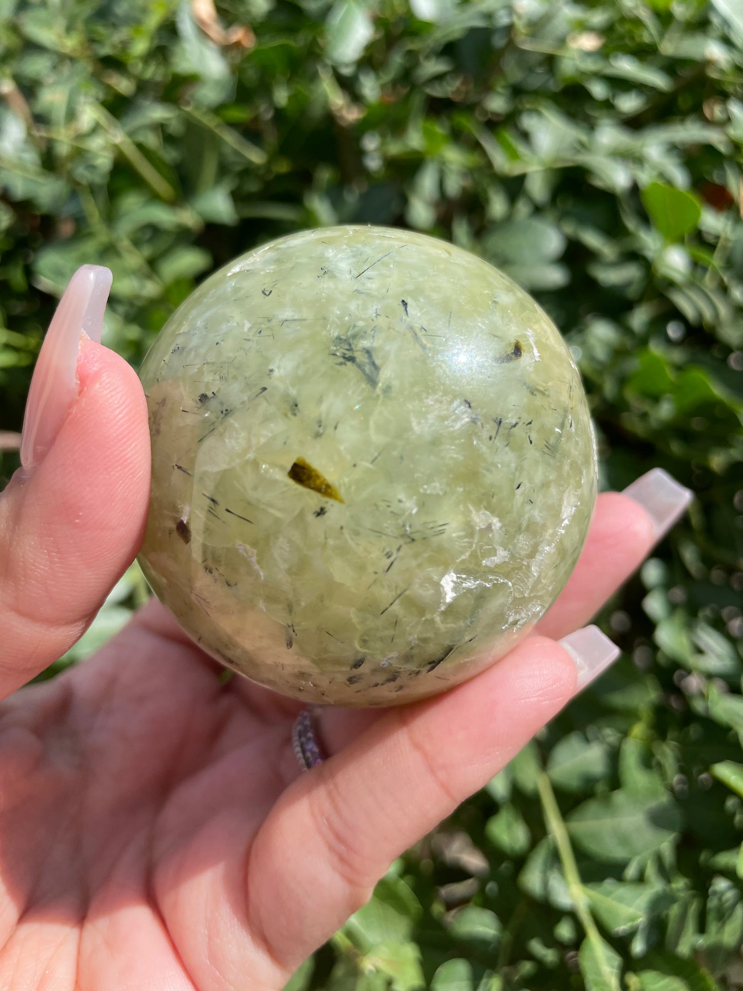 Prehnite Sphere