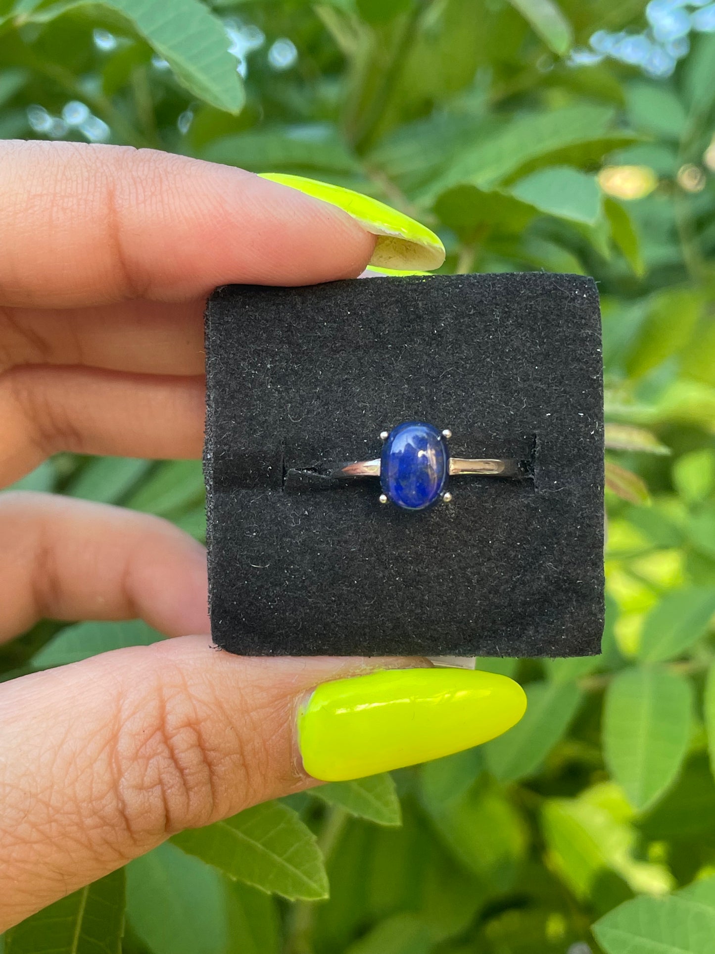 Lapis Lazuli .925 Sterling Silver Ring