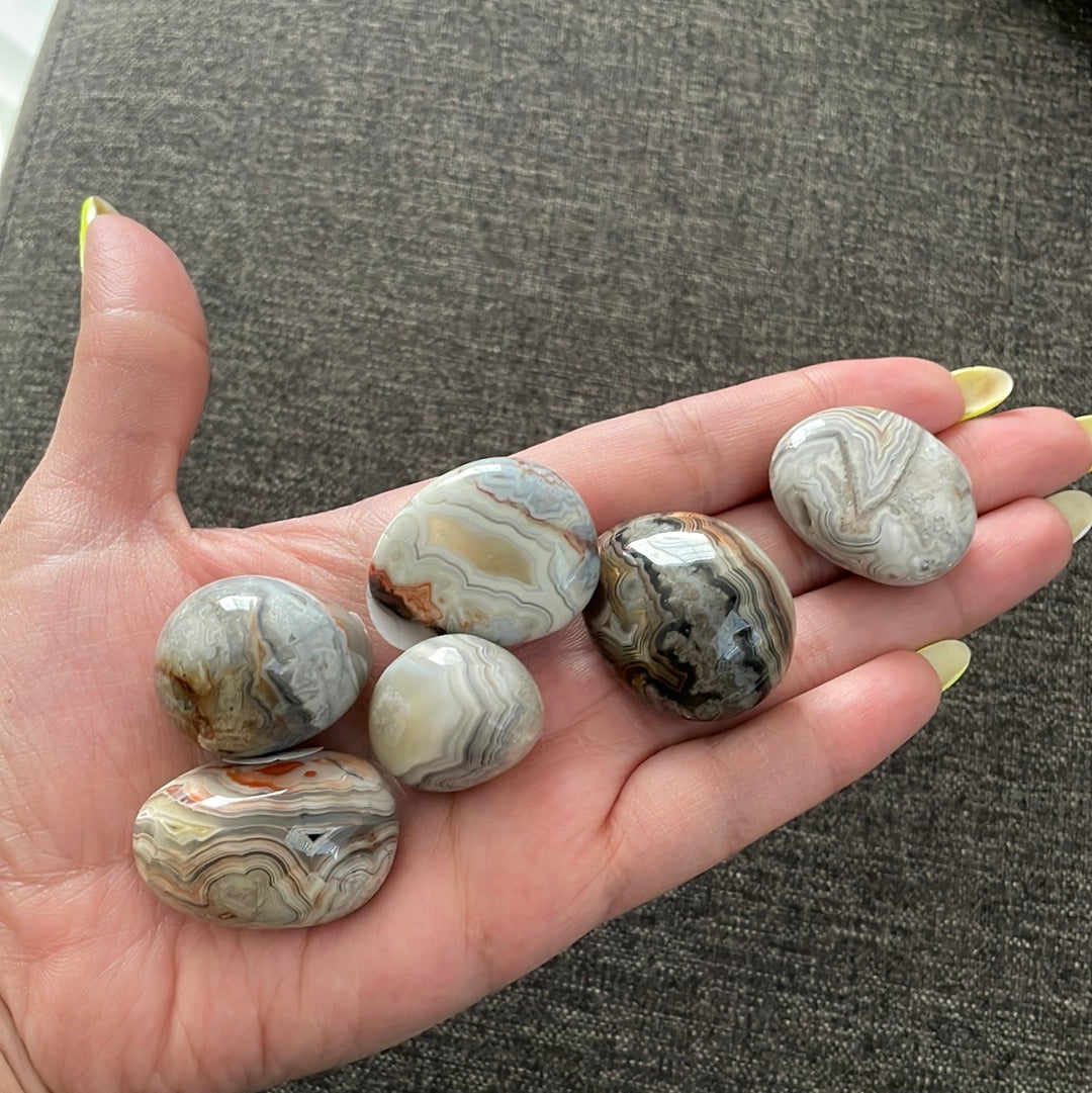 Crazy Lace Agate Tumble