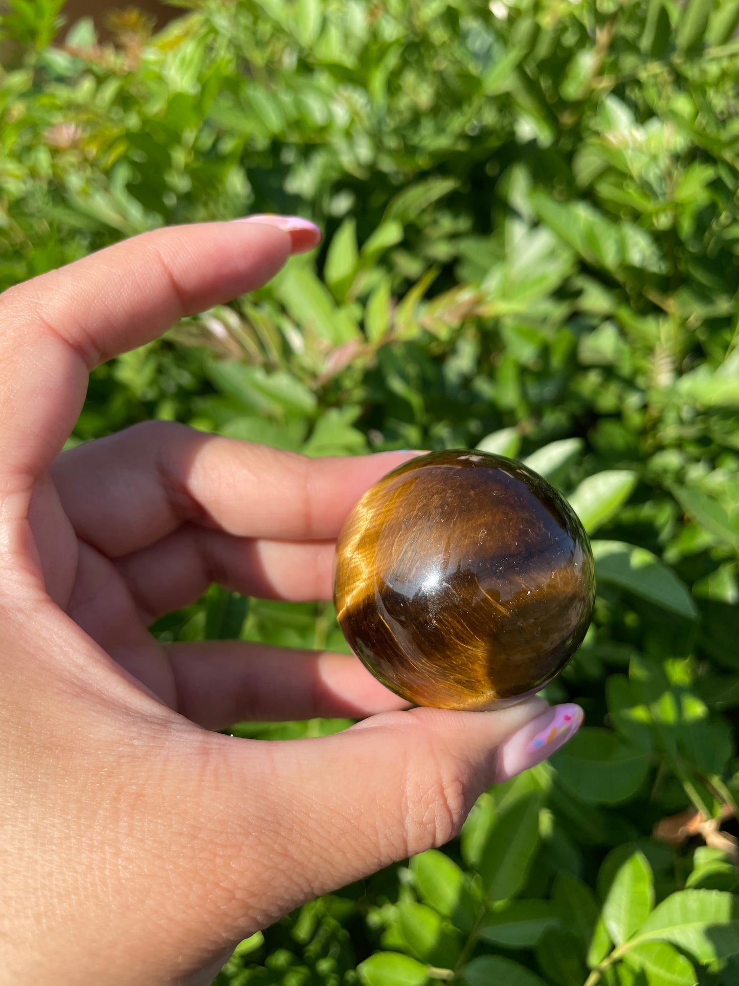 Tiger Eye Sphere