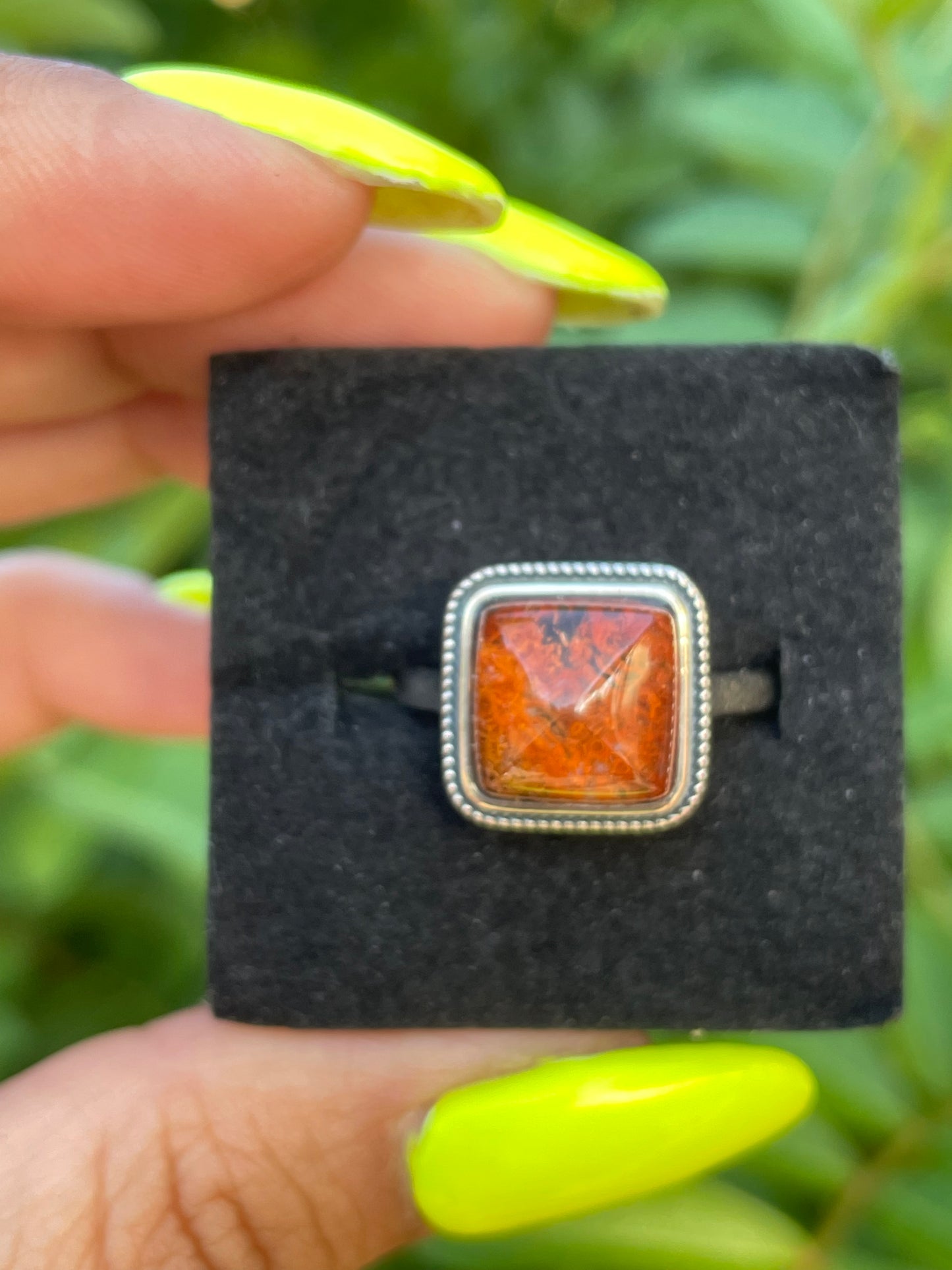 Garden Quartz .925 Sterling Silver Ring